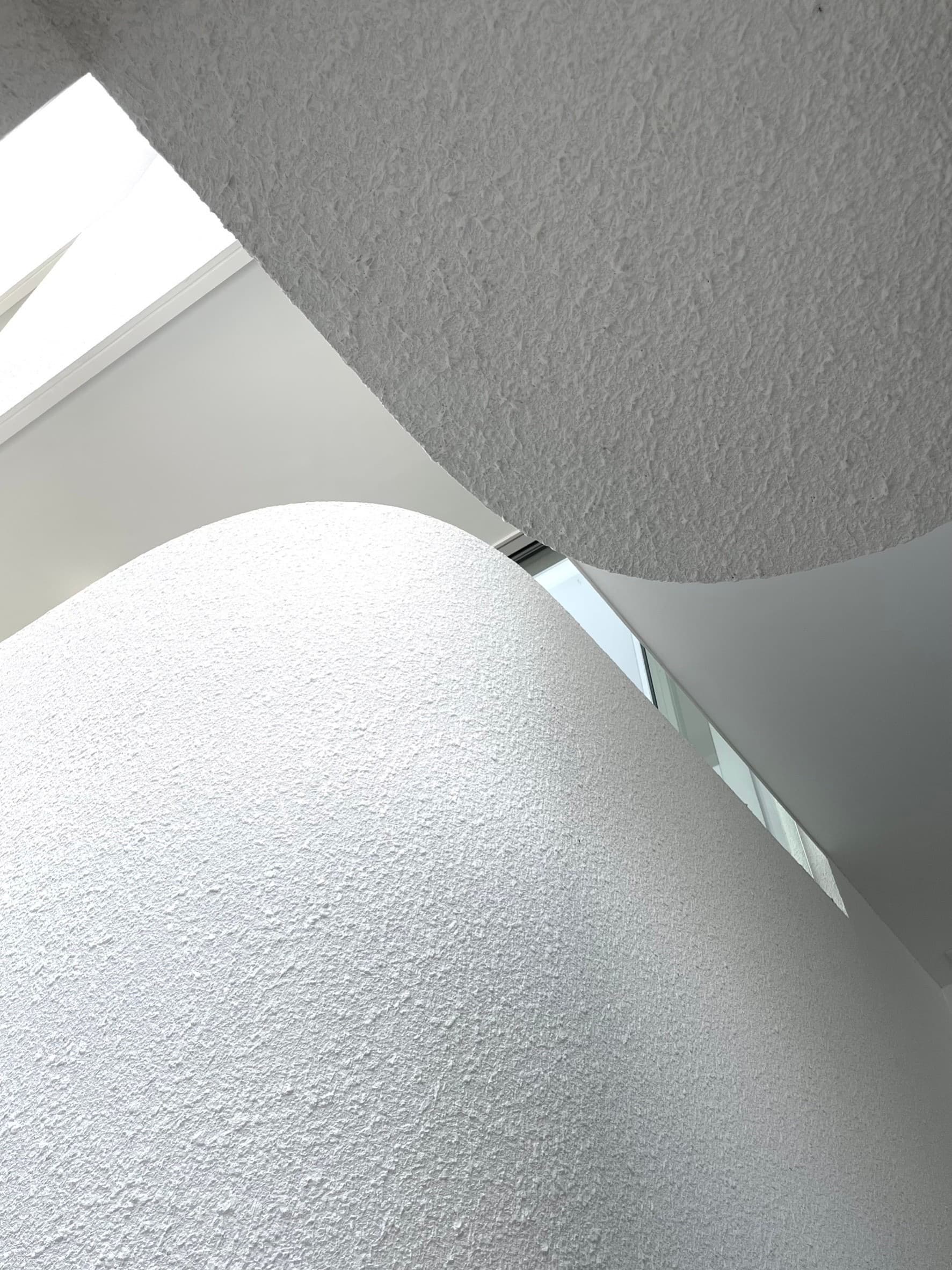 Textured ceiling detail at ARQ10 L-House