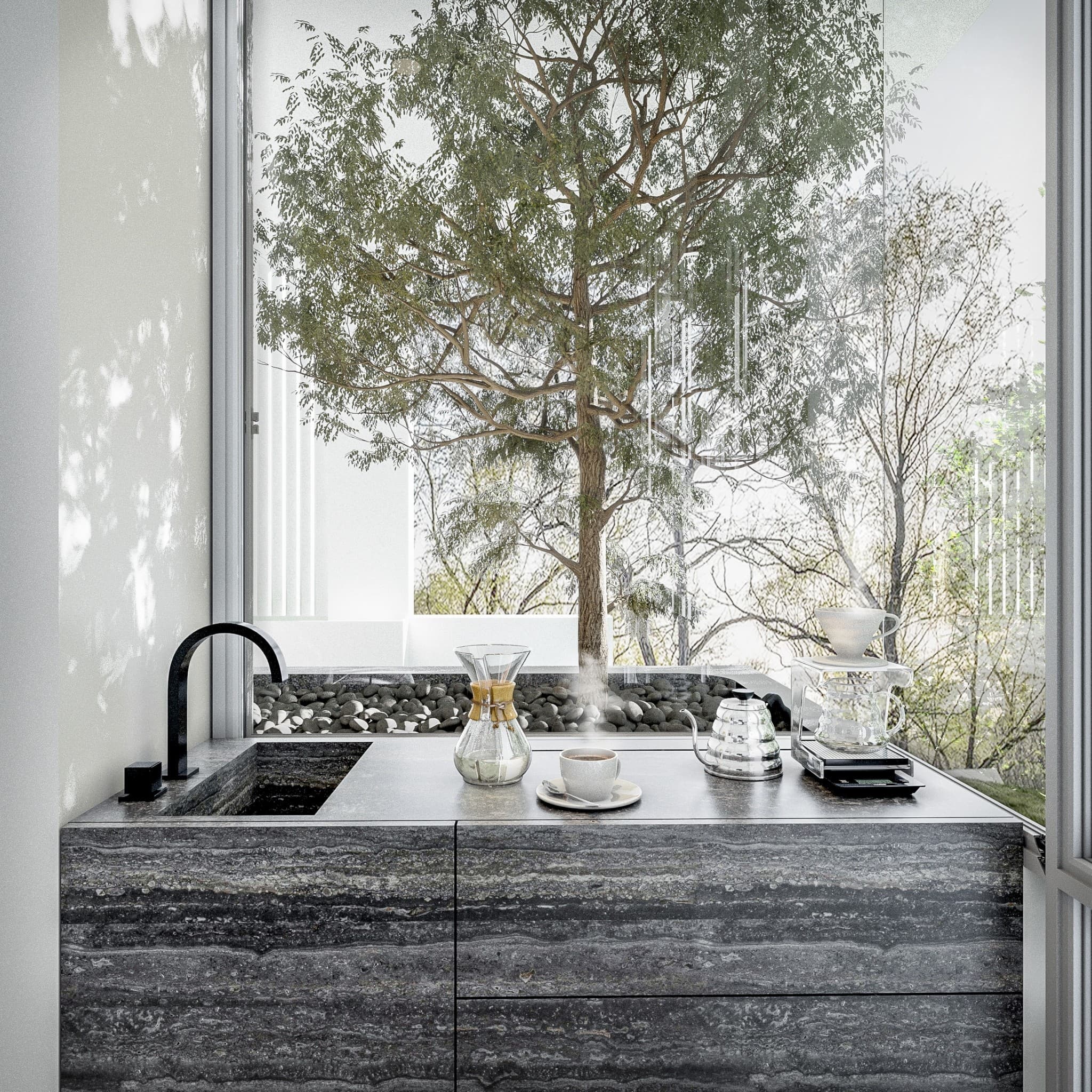 Slow bar coffee nook