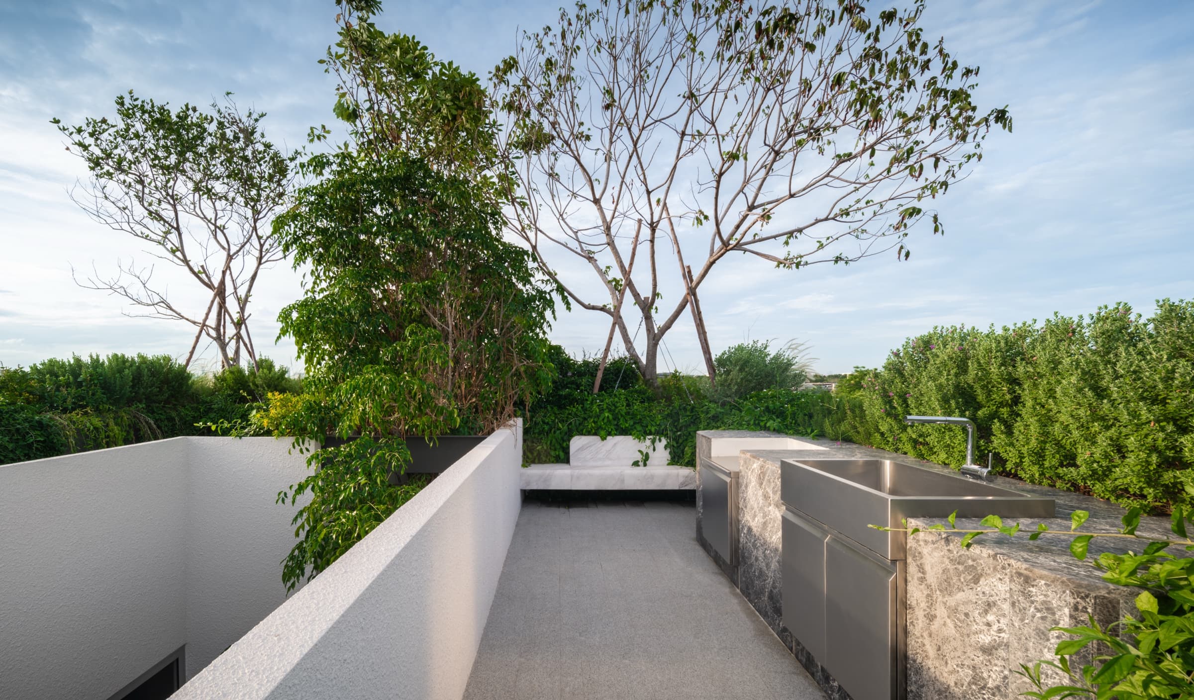 Rooftop garden