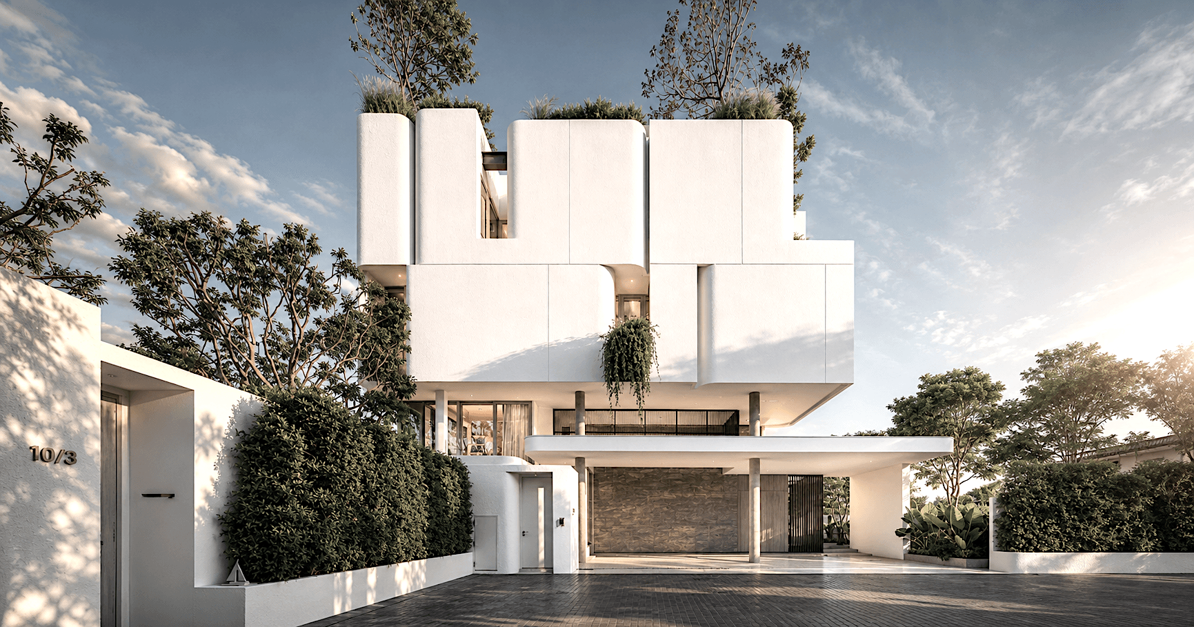 ARQ10 — architectural exterior